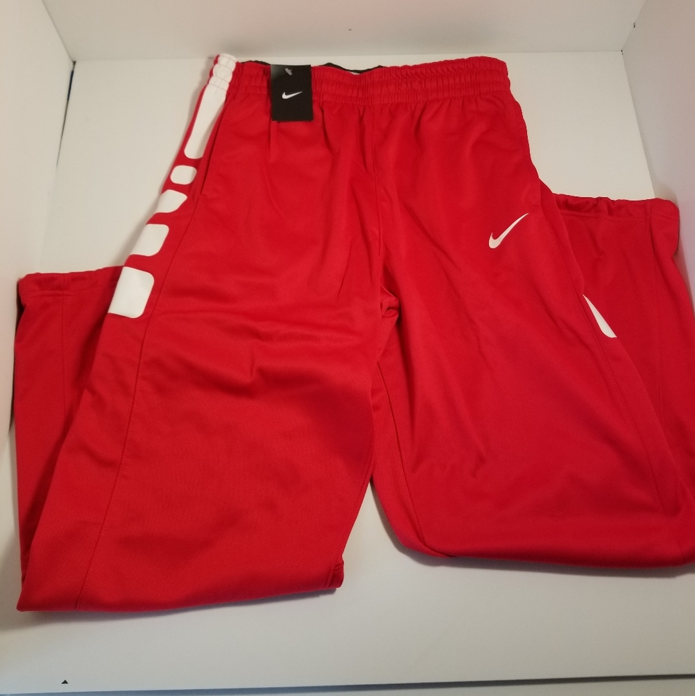 Mens Therma Fit Red Nike Pants